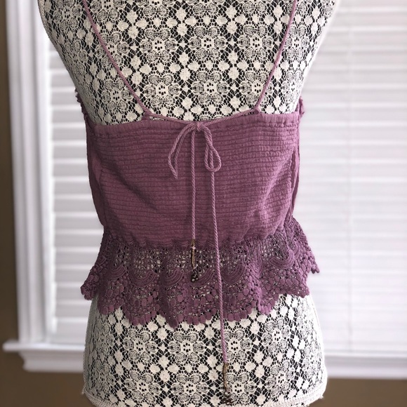 Free People Pink Tank Top Shirt - Picture 2 of 5